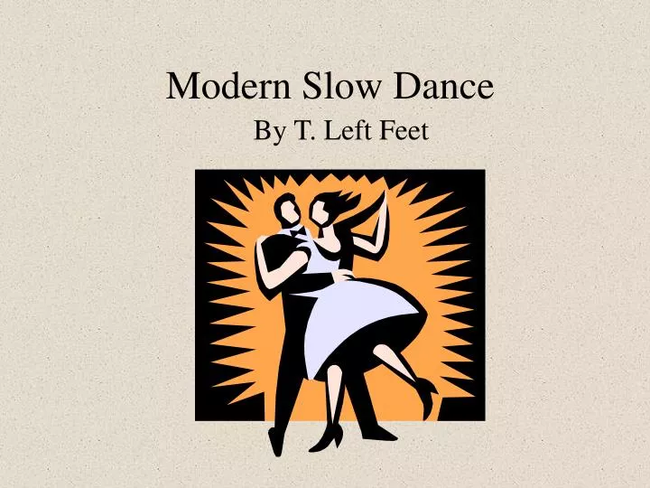 modern slow dance