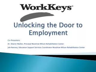 Unlocking the Door to Employment