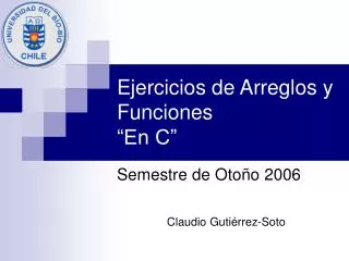 ejercicios de arreglos y funciones en c