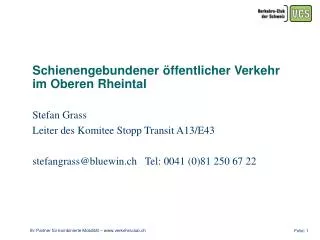 schienengebundener ffentlicher verkehr im oberen rheintal