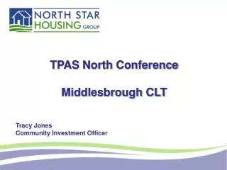 TPAS North Conference Middlesbrough CLT