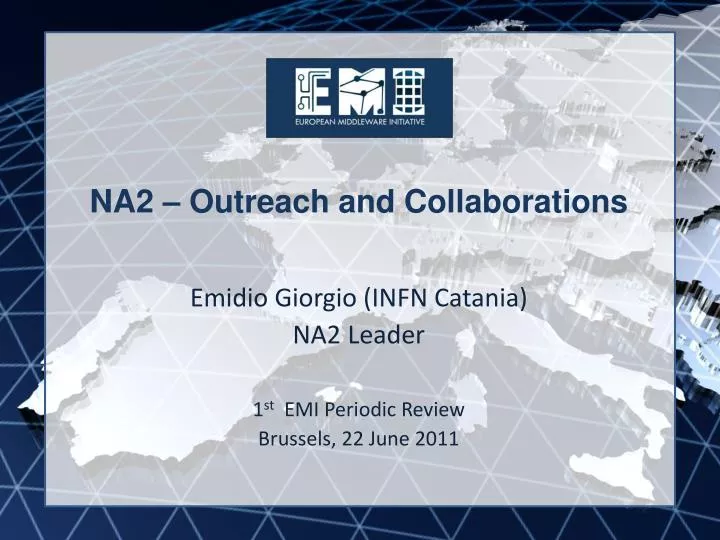 na2 outreach and collaborations