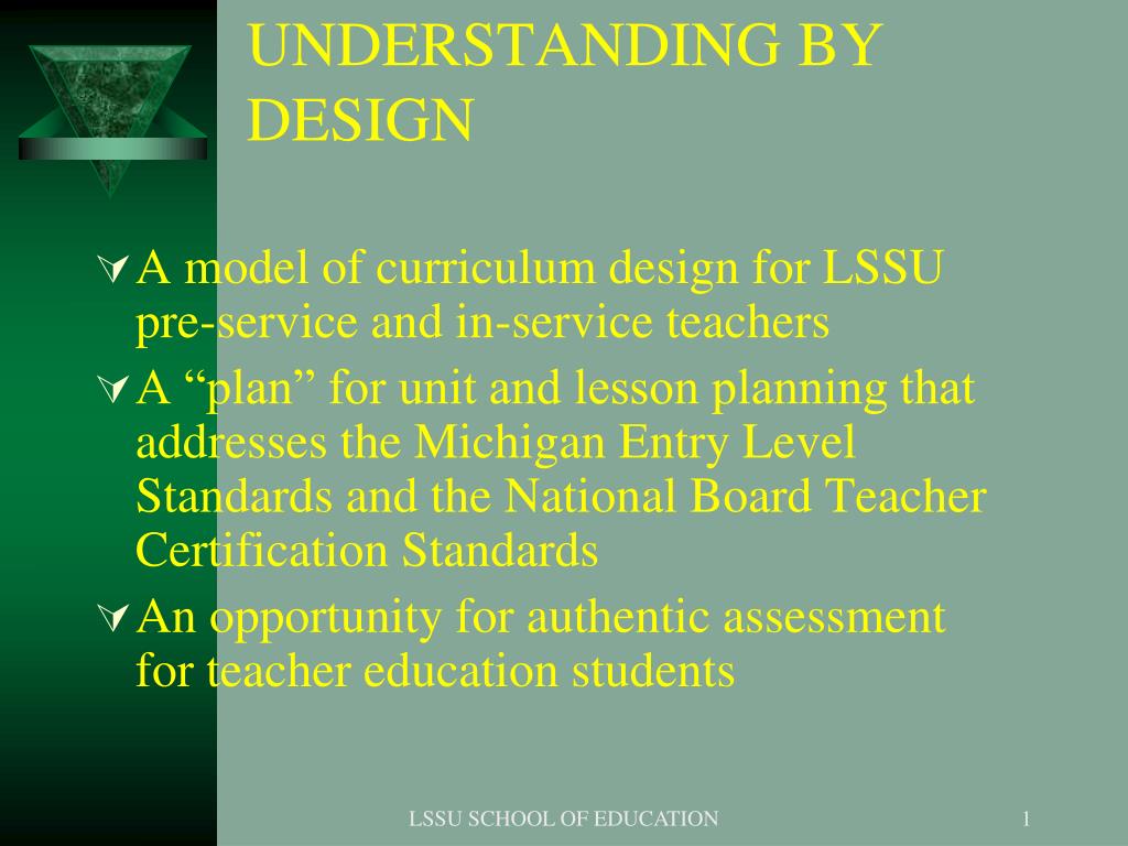 PPT - UNDERSTANDING BY DESIGN PowerPoint Presentation, free download ...