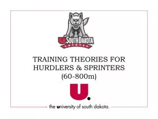TRAINING THEORIES FOR HURDLERS &amp; SPRINTERS (60-800m)