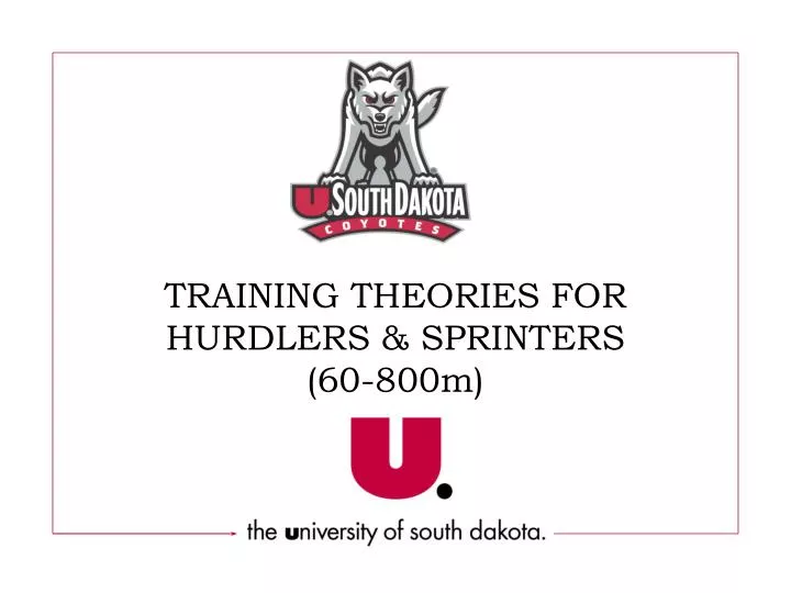 training theories for hurdlers sprinters 60 800m