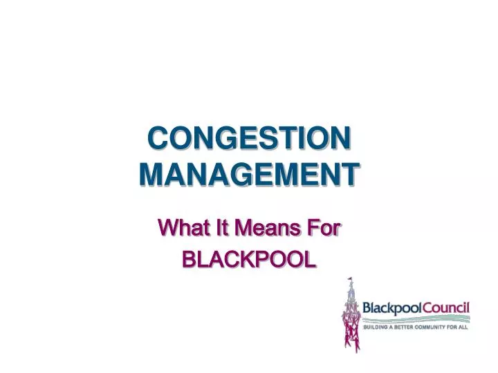 congestion management