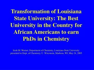 African American Chemists