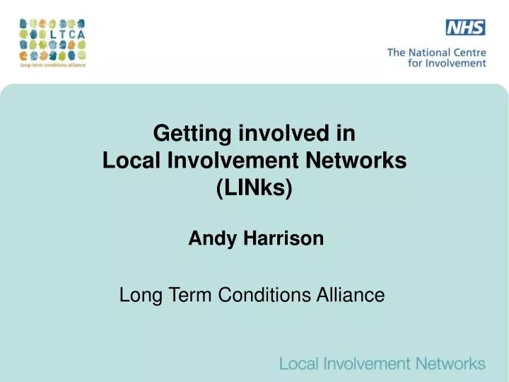 getting involved in local involvement networks links