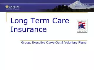 long term care insurance