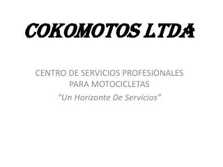 cokomotos ltda
