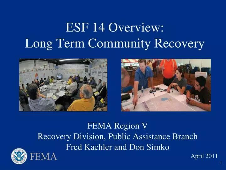 esf 14 overview long term community recovery