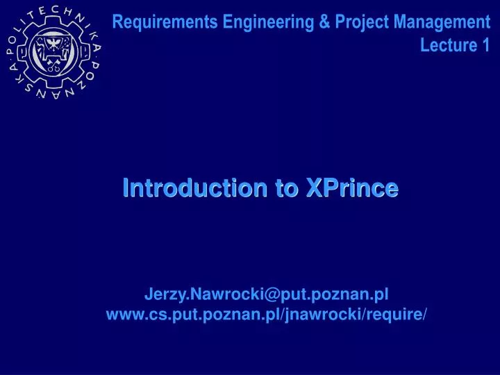 introduction to xprince