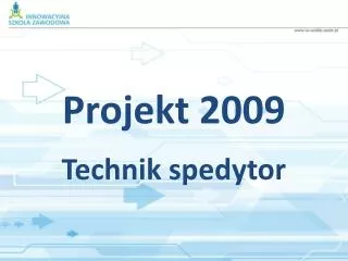 Projekt 2009