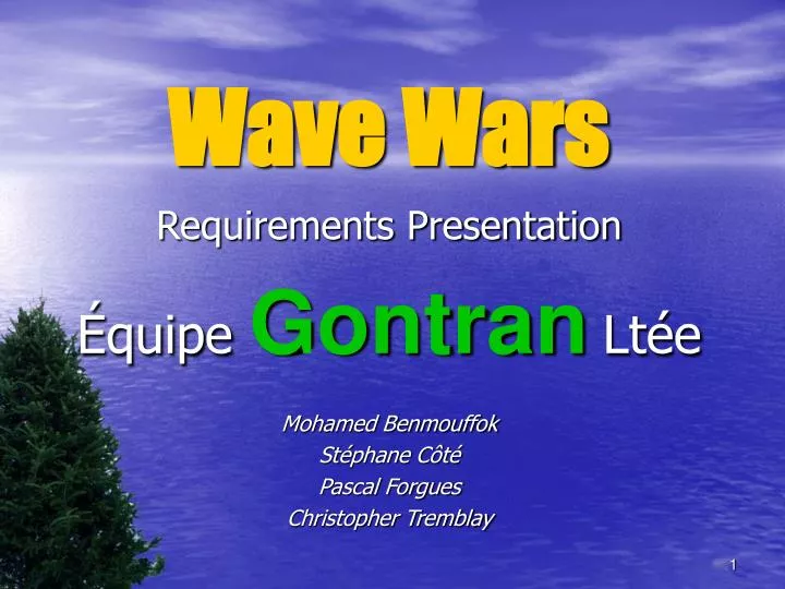 wave wars