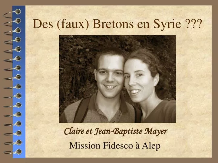 des faux bretons en syrie