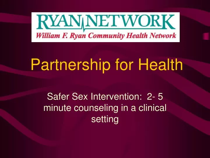 partnership for health
