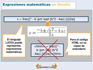 expresiones matem ticas en moodle