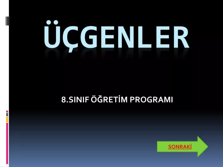 8 sinif ret m programi