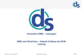 innovative dms l sungen