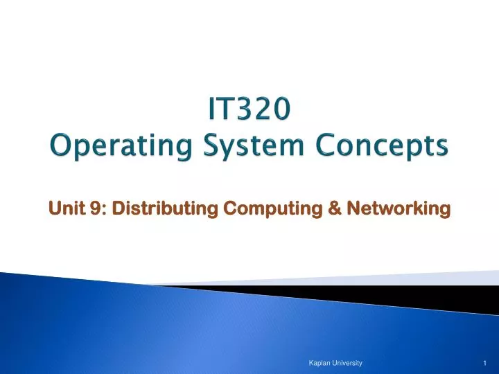 it320 operating system concepts