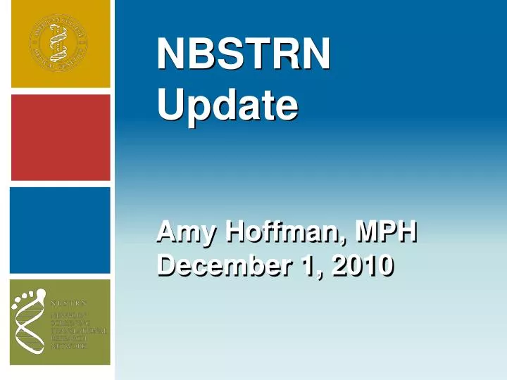 nbstrn update amy hoffman mph december 1 2010