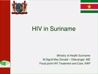 HIV in Suriname