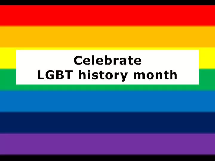 celebrate lgbt history month
