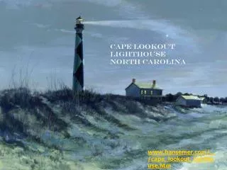 Cape Lookout Lighthouse North Carolina