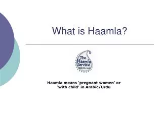 What is Haamla?