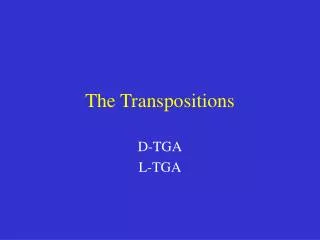 The Transpositions