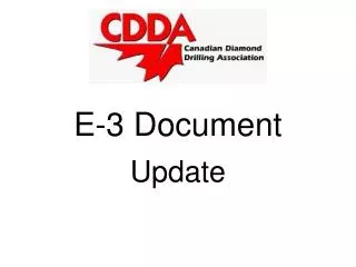 E-3 Document