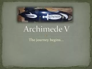 Archimede V