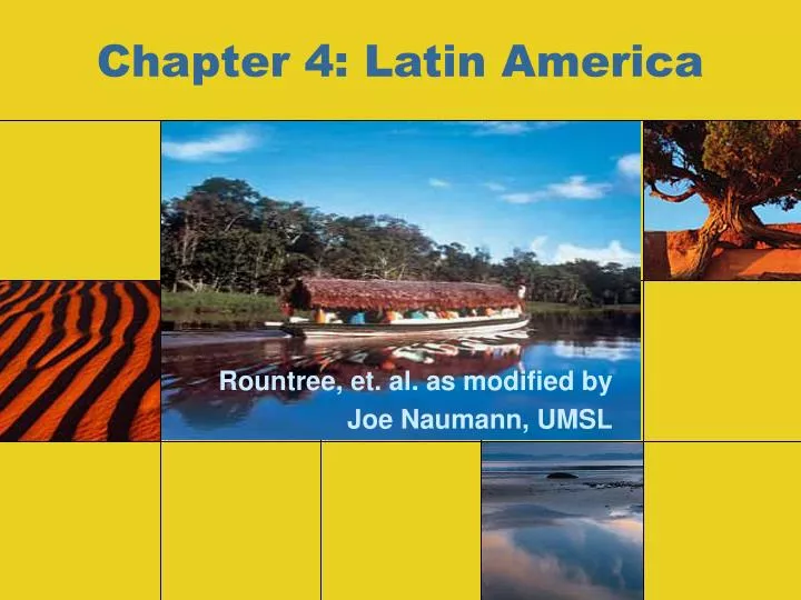 chapter 4 latin america