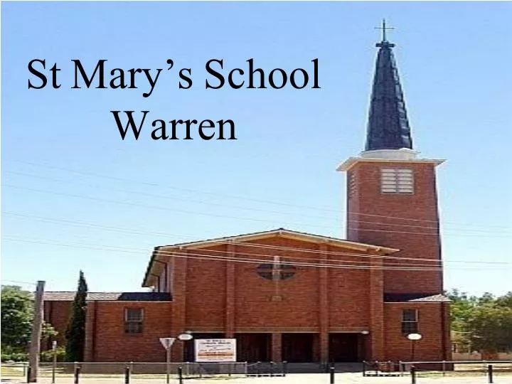 st mary s school warren