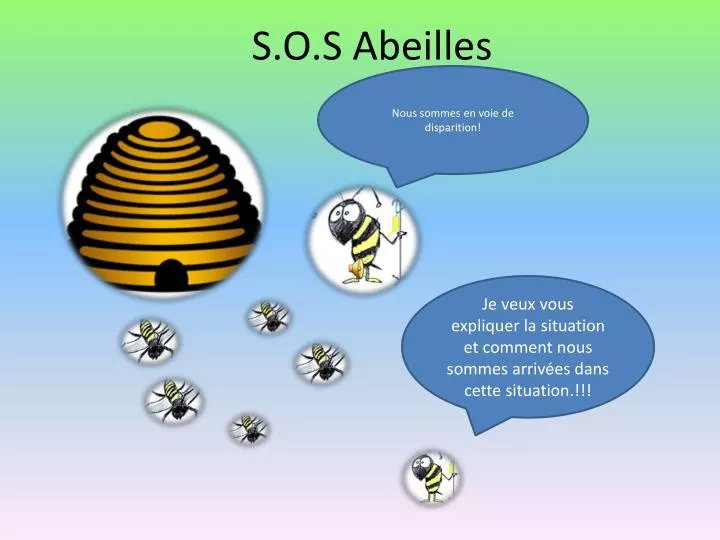 s o s abeilles