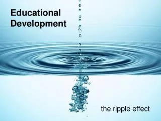 Educational Development