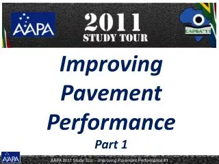 Improving Pavement Performance Part 1
