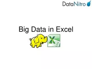 Big Data in Excel