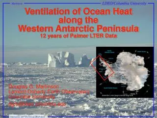 Ventilation of Ocean Heat along the Western Antarctic Peninsula 12 years of Palmer LTER Data