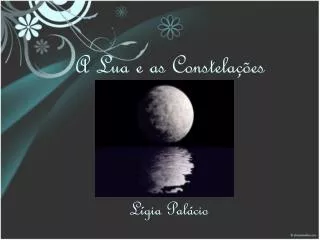 a lua e as constela es