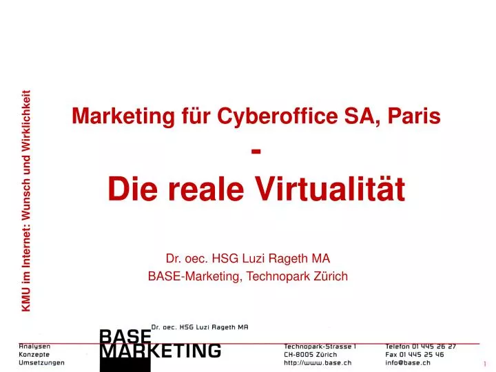 marketing f r cyberoffice sa paris die reale virtualit t