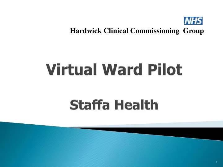 virtual ward pilot staffa health