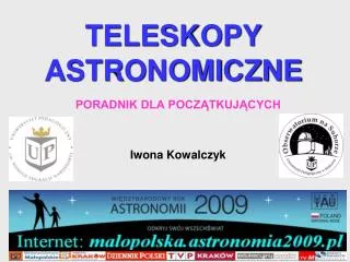 teleskopy astronomiczne