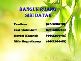 PPT - BANGUN RUANG SISI DATAR PowerPoint Presentation, Free Download ...