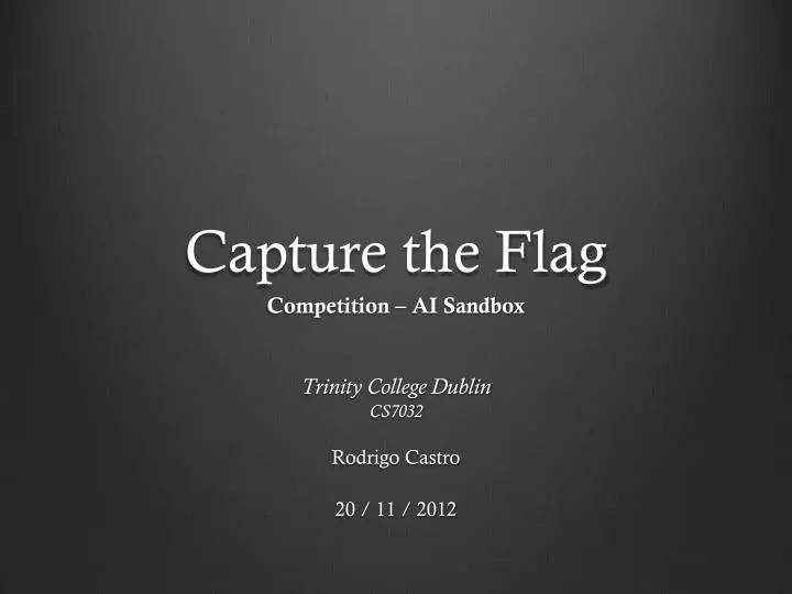 capture the flag