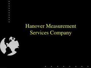 Hanover Measurement Services Company