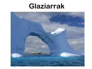 Glaziarrak