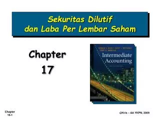 sekuritas dilutif dan laba per lembar saham