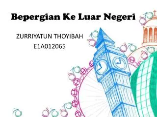 bepergian ke luar negeri