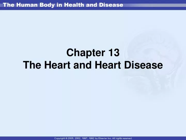 chapter 13 the heart and heart disease